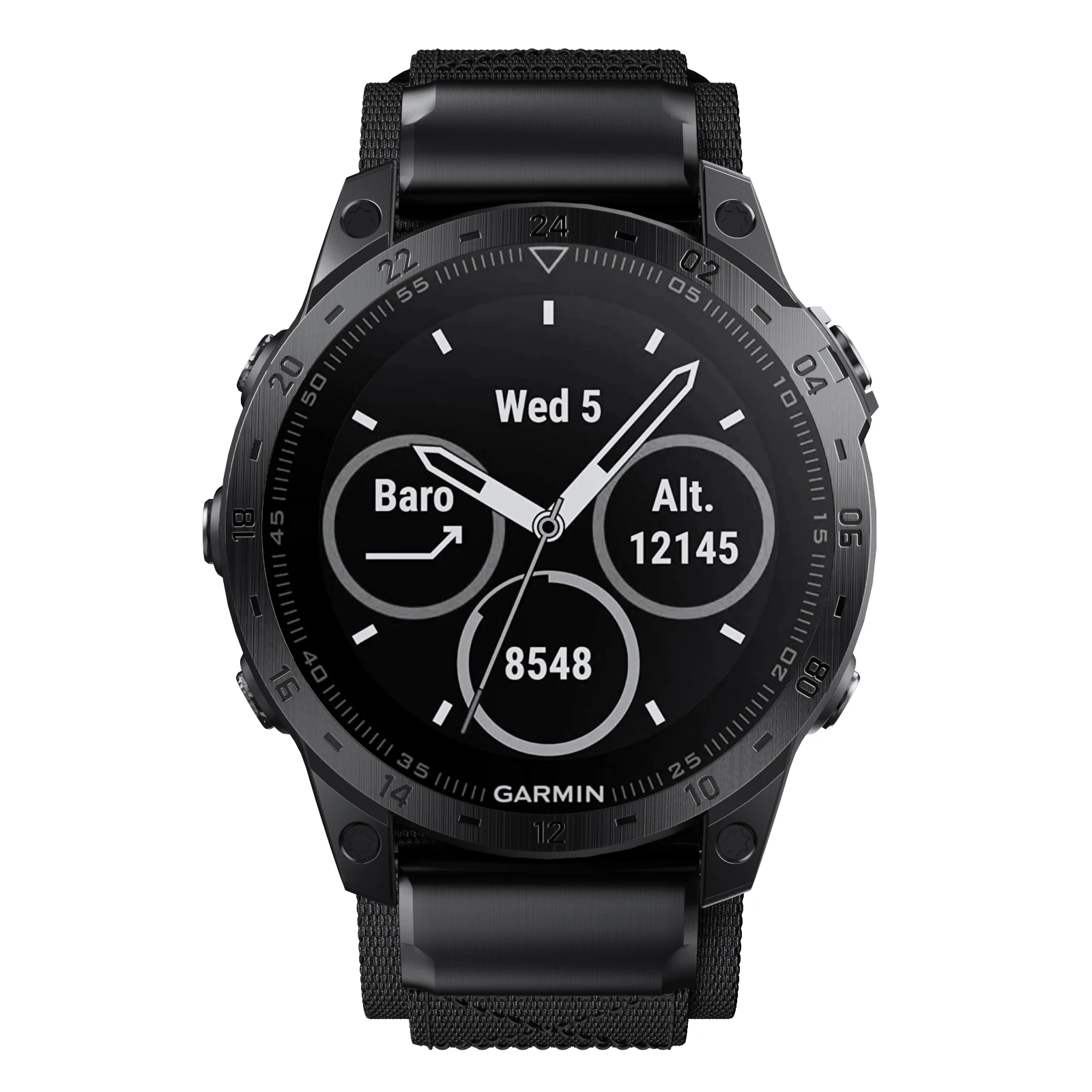 EnduroBAND Quick Fit 22mm/26mm Nylon Sports Watch Band Strap for Garmin Fenix 5X, Fenix 5X Plus, Fenix 6X, Fenix 7X, Fenix 6 Pro