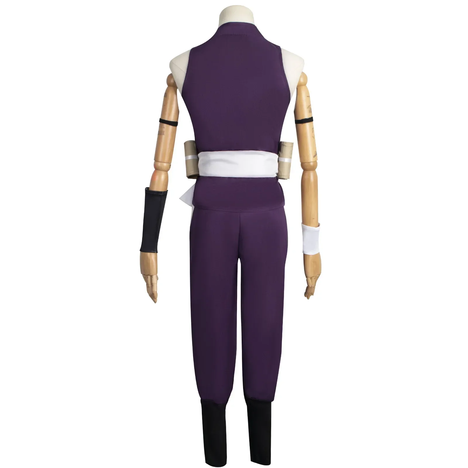 أزياء أنيمي Jigokuraku Yuzuriha التأثيرية، أزياء Hells Paradise التأثيرية Perruque، أزياء KunopiercOutfit، Fox Sumire Purple U