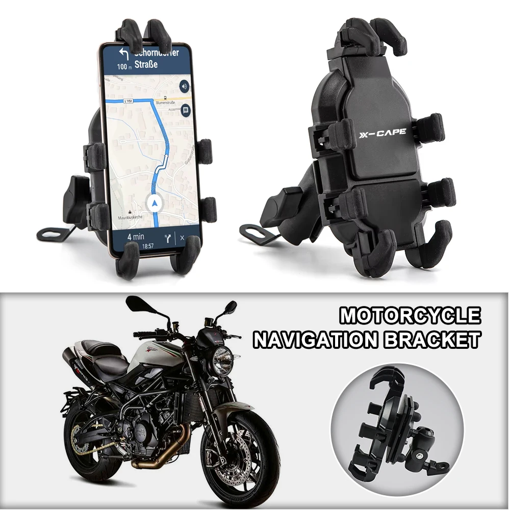 Motorcycle Phone Mount Non-Slip Pad Anti-Rust Anti-Shake Holder For Moto Morini X Cape 650 649 XCAPE 650 650 X-CAPE700 1200