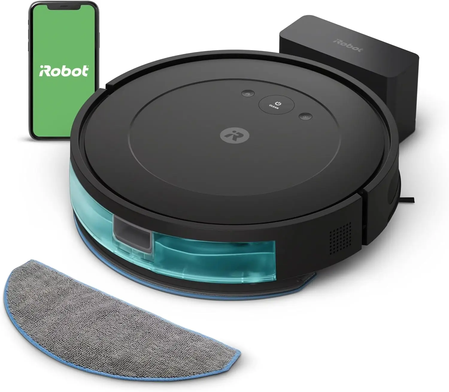 

Roomba Combo Robot Vacuum & Mop (Y0110) - Easy to use, Power-Lifting Suction, Vacuums and mops, Multi-Surface Cleaning