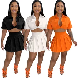 two piece set women outfits summer dress sets sexy outfits for woman skirt dress suits 2 pieces sets women skirts 2022 summer