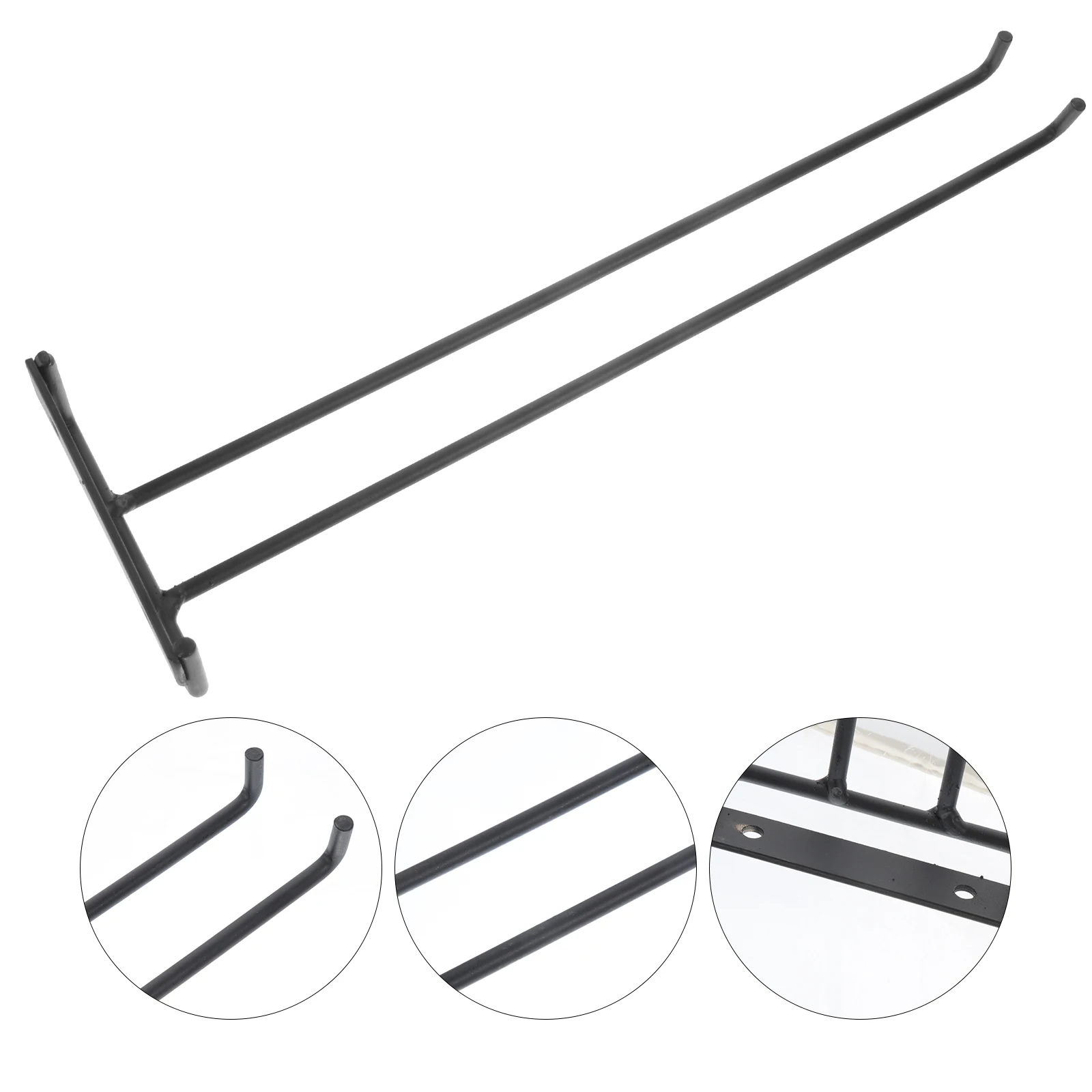 

2pcs Hanging Rack Red Iron Cup Storage Goblet Holder Upside Down Design Space Saving Glass Display Stand for for Stemware