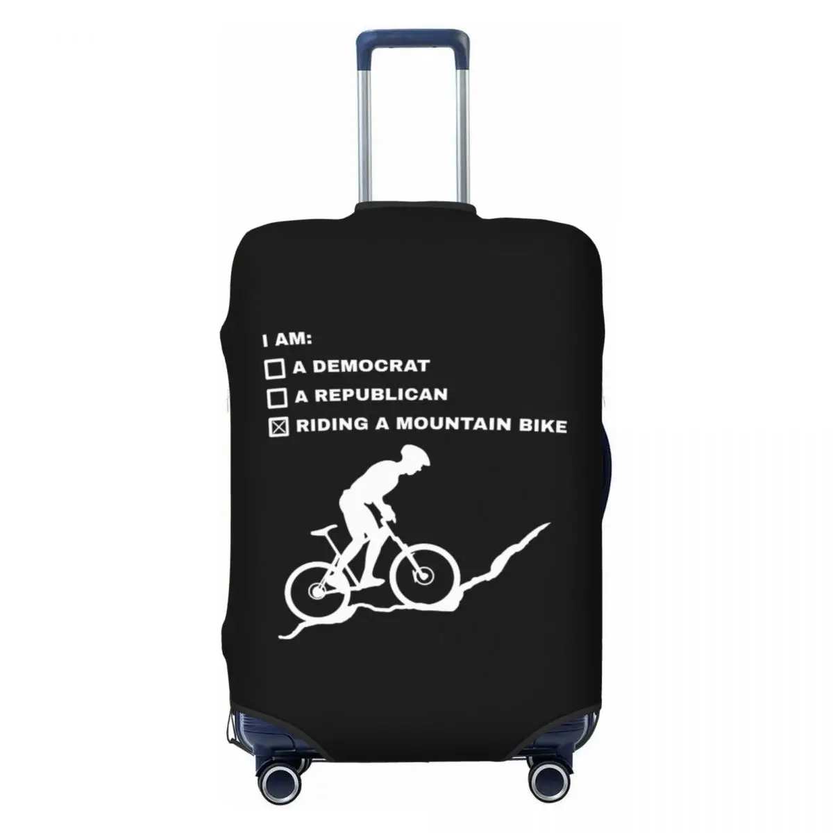 

Пользовательский чехол для багажа для горного велосипеда, эластичный MTB велосипедный велосипедист, дорожный чемодан, защитные чехлы, костюм для 18-32 дюймов