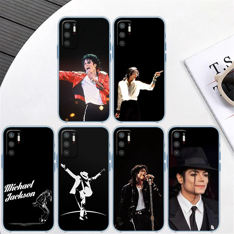 BH33 M-Michaels J-Jacksons Transparent Phone Case for Motorola Moto G7 G8 G9 G84 G85 G73 G24 G15 Z2 Play Power Plus - view 4