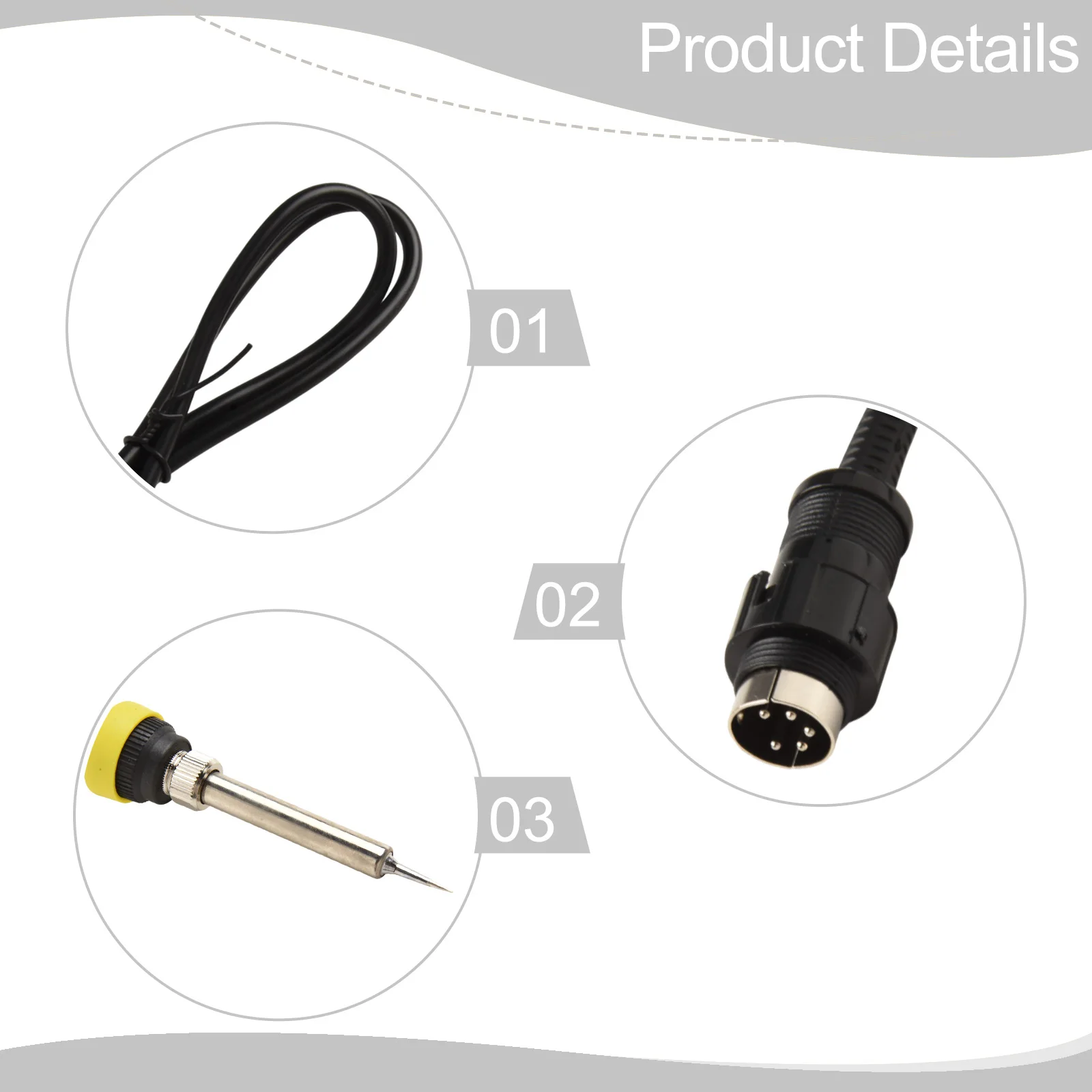 Adjustable Temp Soldering Iron For BAKU BK-936/BK-936+/BK-936D/BK-936D+/BK-936E Plastic/copper/iron Anti-corrosion