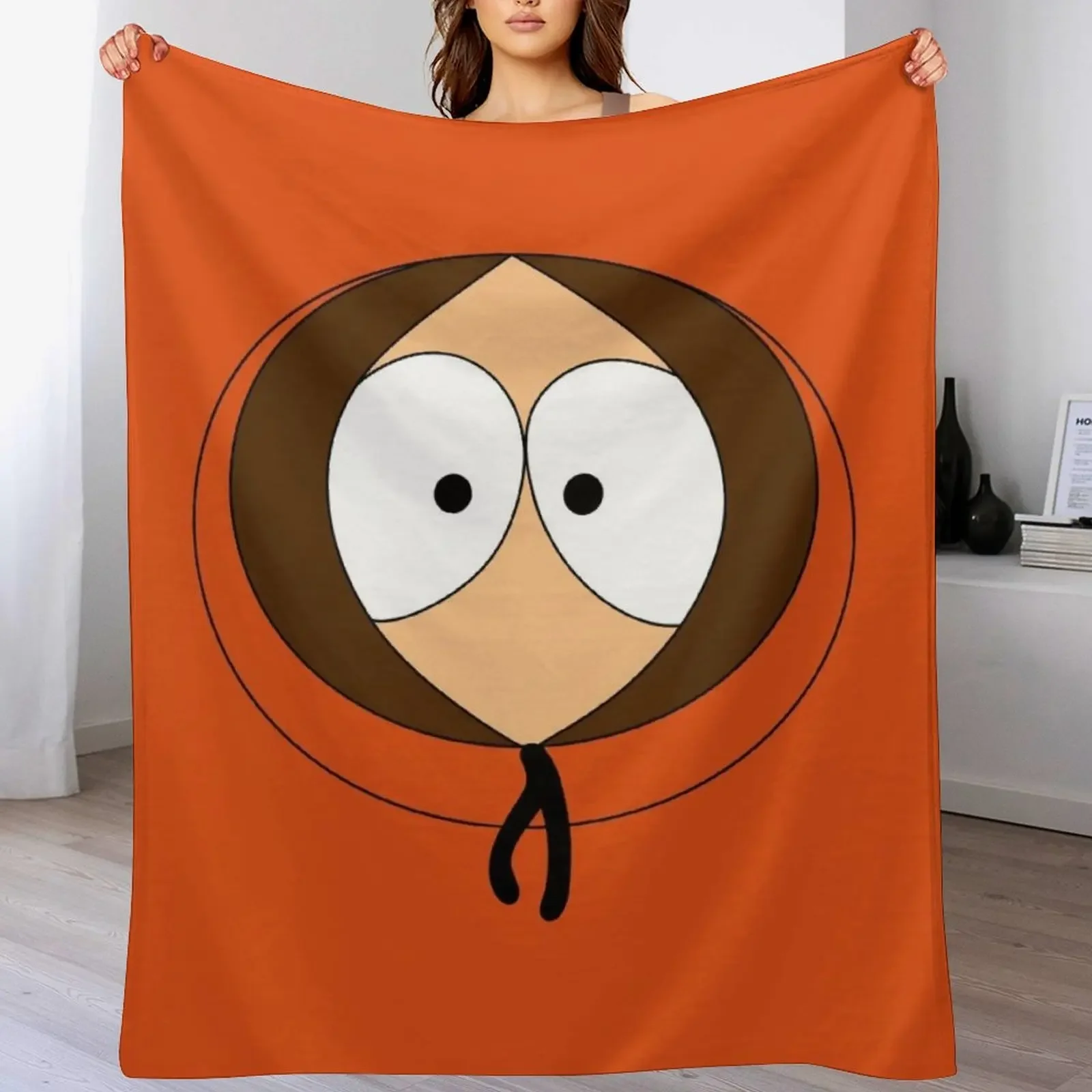 

Kenny Throw Blanket anime Giant Sofa Decorative Sofa Blankets