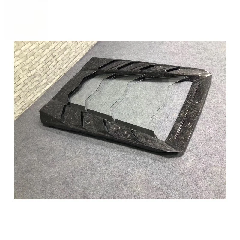 

LP610/LP580 Carbon Fiber Transparent Glass Rear Bonnet Trunk Lid