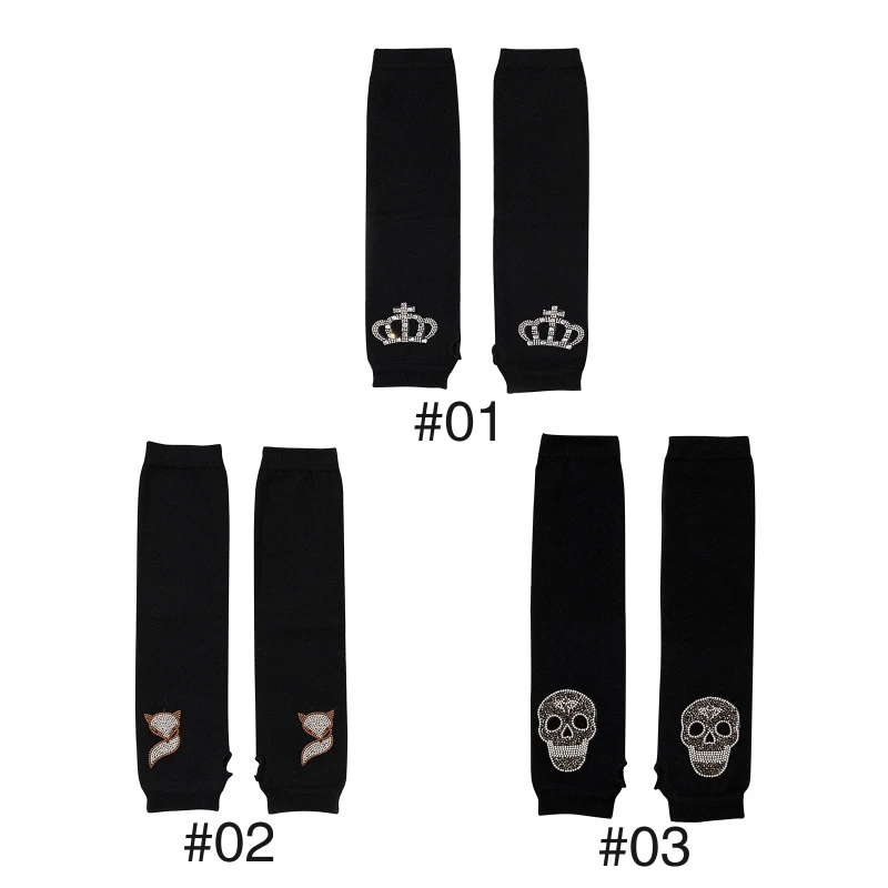 

Punk Arm Sleeves With Thumb Holes Punk Sun Sleeves Hip Hop Arm Sleeves Unisex Punk Gloves Street Dance Arm Cover