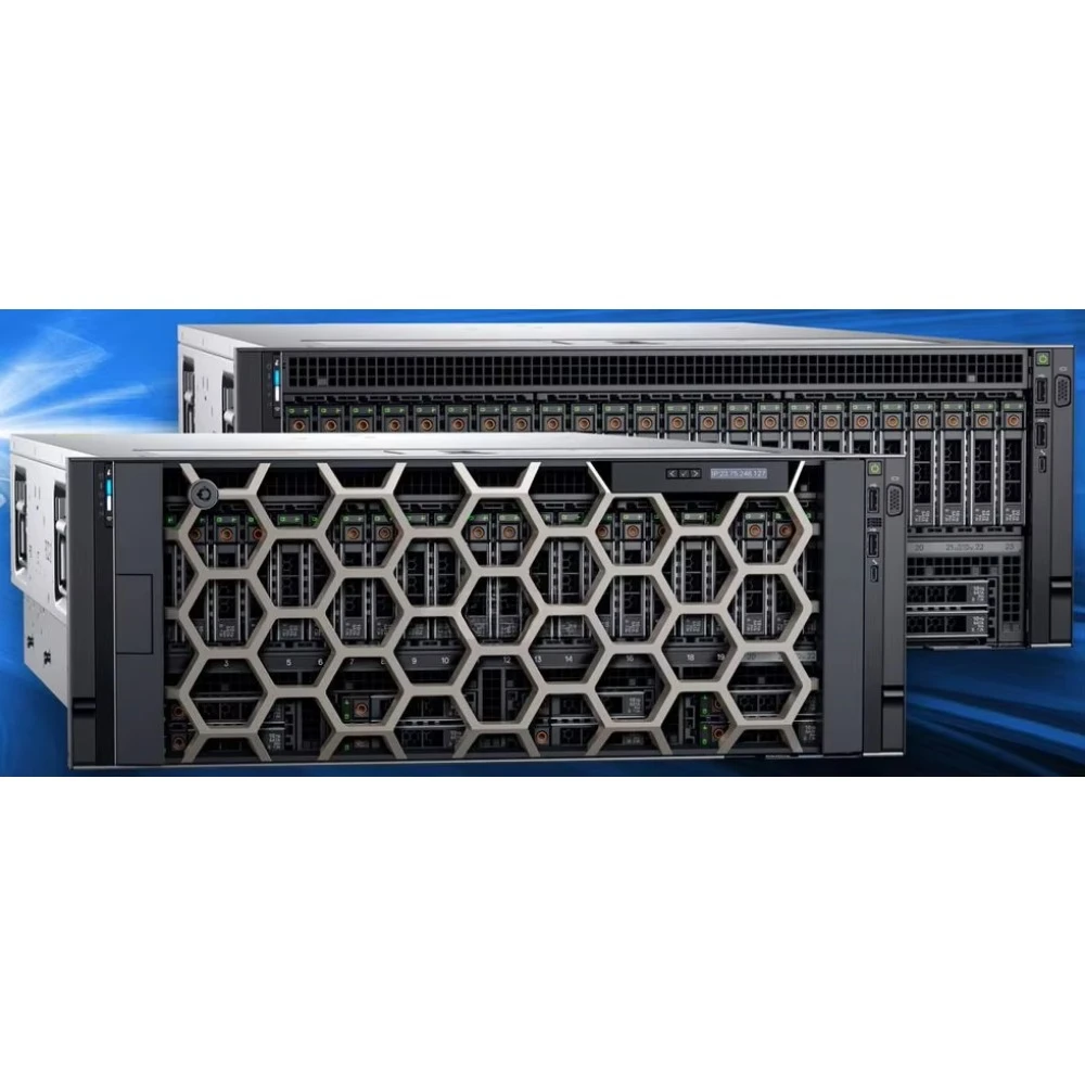 Diskon besar Dell PowerEdge R940 /R940xa Server 2 x Platinum 8280L/RAM 64GB/HDD 1,2tbx2 Dell Server R740 R750
