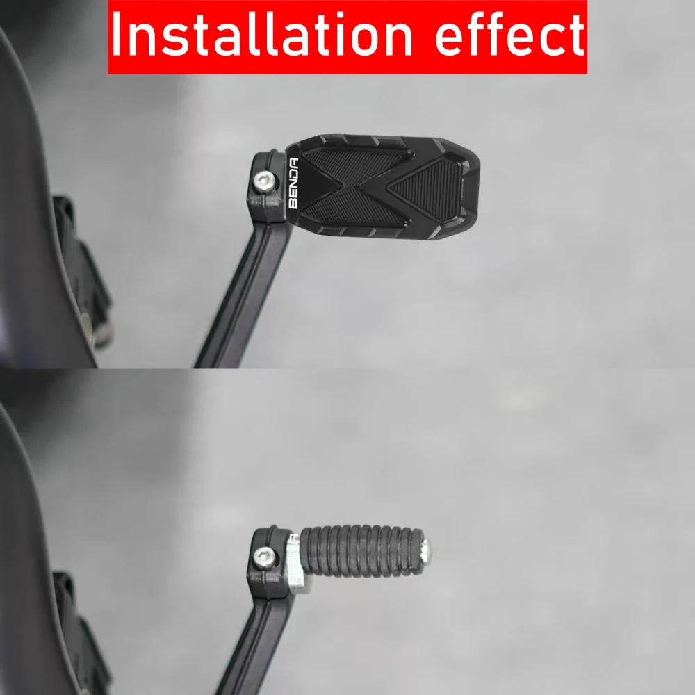 For Benda Chinchilla 450 model, special modification accessories for brakes, pedal extension, and gearshift lever