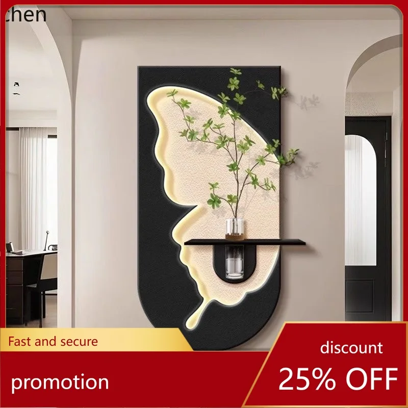 ZML minimalist entrance decorative painting, wall art for the hallway facing the door, water corridor corridor mural