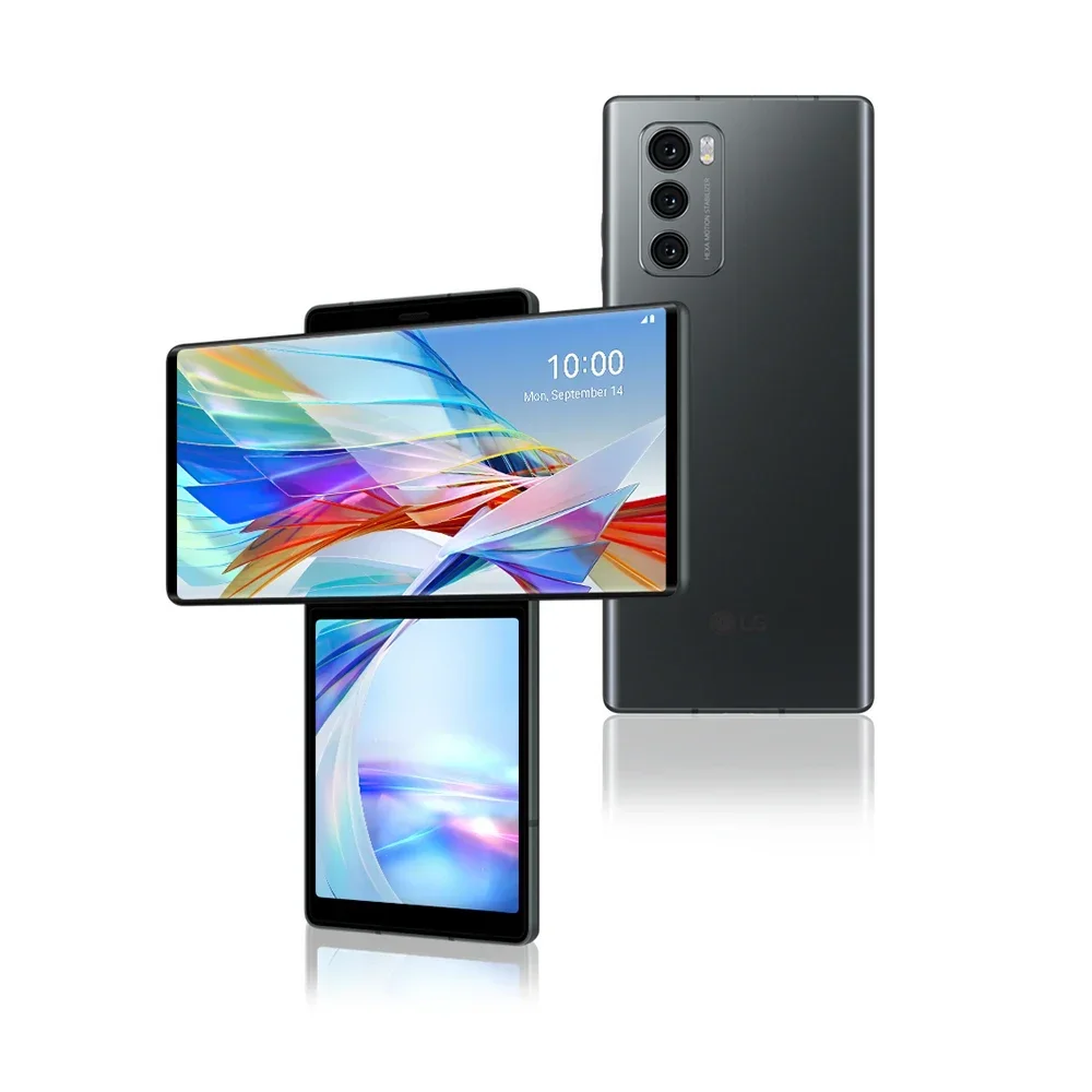 Unlocked Original LG WING 5G CellPhone F100VM F100TM F100N F100 4G