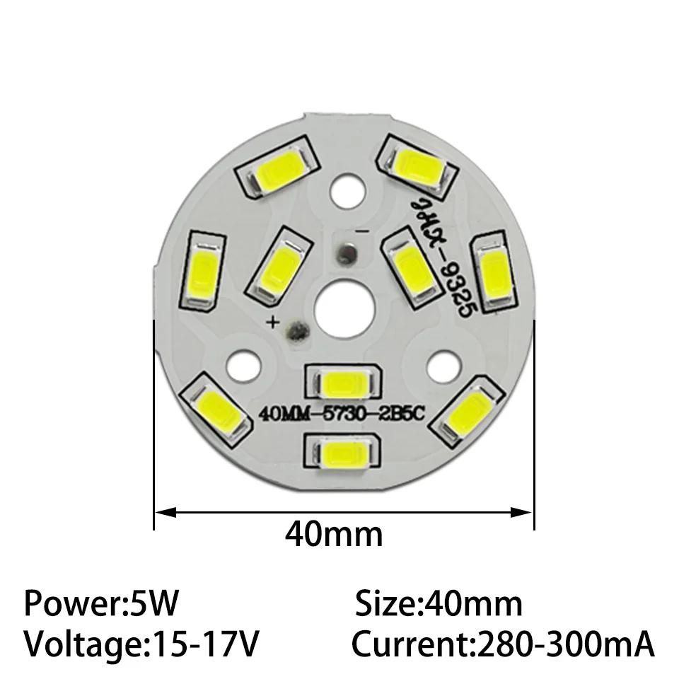 High Power 3W 5W 7W 9W 12W 15W 18W 24W 36W LED Bulb Lamp SMD5730 Light Board Lamp Panel For DIY LED Bulb Ceiling PCB With LED
