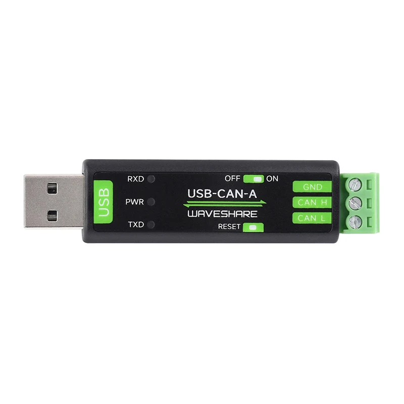 USB to CAN Adapter Analyzer รุ่น STM32 ชิป Solution สามารถ Baud Rate 5Kbps-1Mbps หลายโหมดการทํางาน Multi-ระบบ