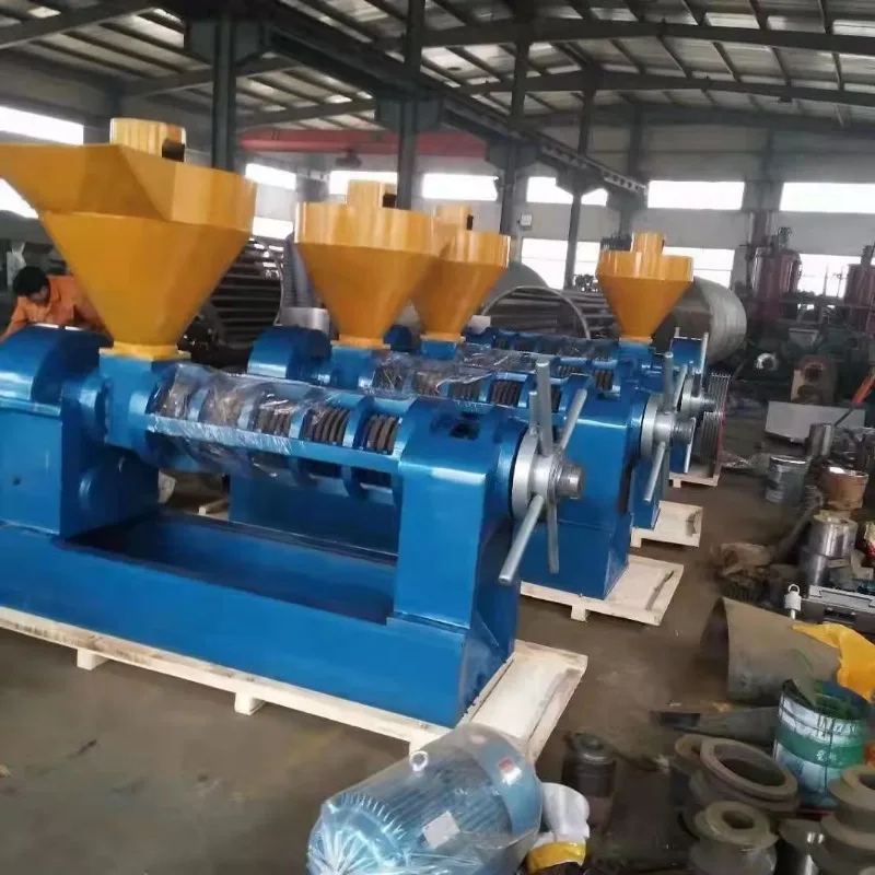 HOT SALE 10-12TPD HP140 Rapeseed Sunflower  Soybean Copra Machine Flax Seed Oil Cooking  Press - view 5