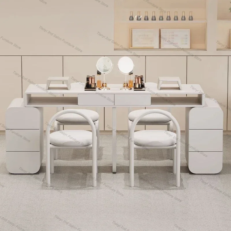 Luxury Makeup Nail Tables Modern Simple Professional Manicure Nail Tables Office Home Nagel Tafel Beauty Salon Furniture