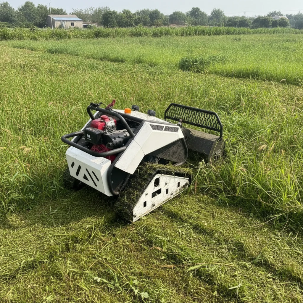 

GRACE 500mm Pro 2026 Hot Selling Wide Cut RC Grass Trimmer Crawler Remote Control Lawn Mower Free Shipping