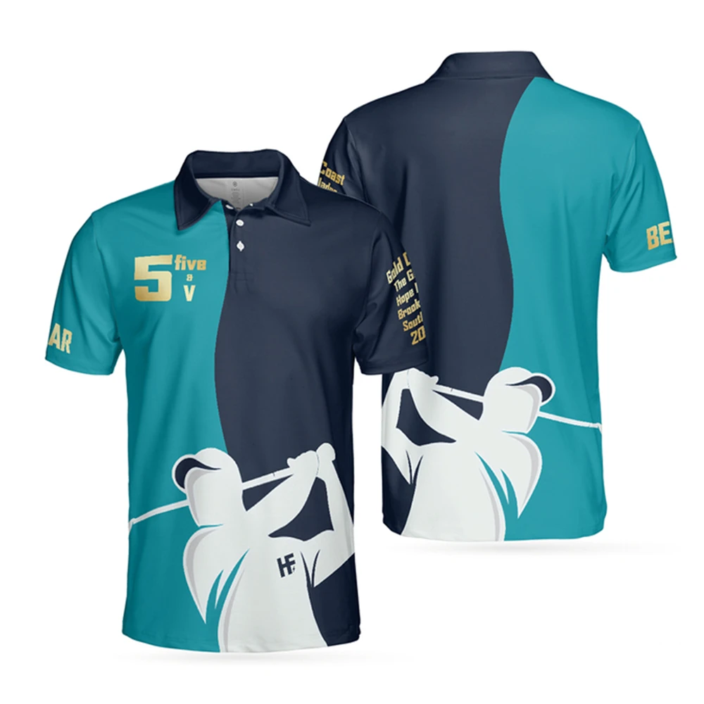 

2024 new men's short-sleeved golf jerseys quickly dry breathable balls, wrinkle-proof, moisture-absorbing summer sportswear.