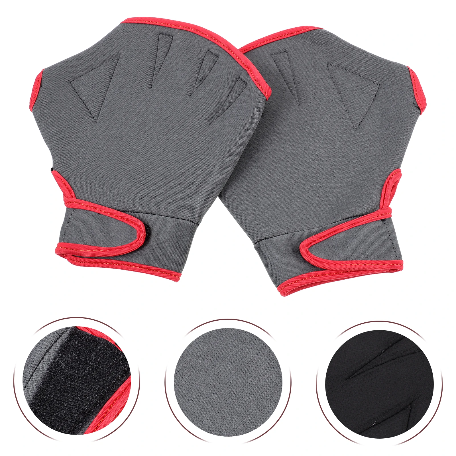 

Swimming Webbed Gloves Mittens Pool Resistance The Training Equipment Aquatic Mitts Adjustable