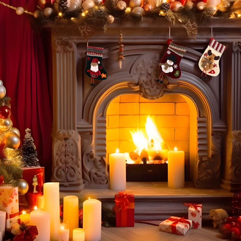 Nieuwe 3-delige kerstsokken Kerstman rendieren en sneeuwpop voor kerstvakantie feestdecor