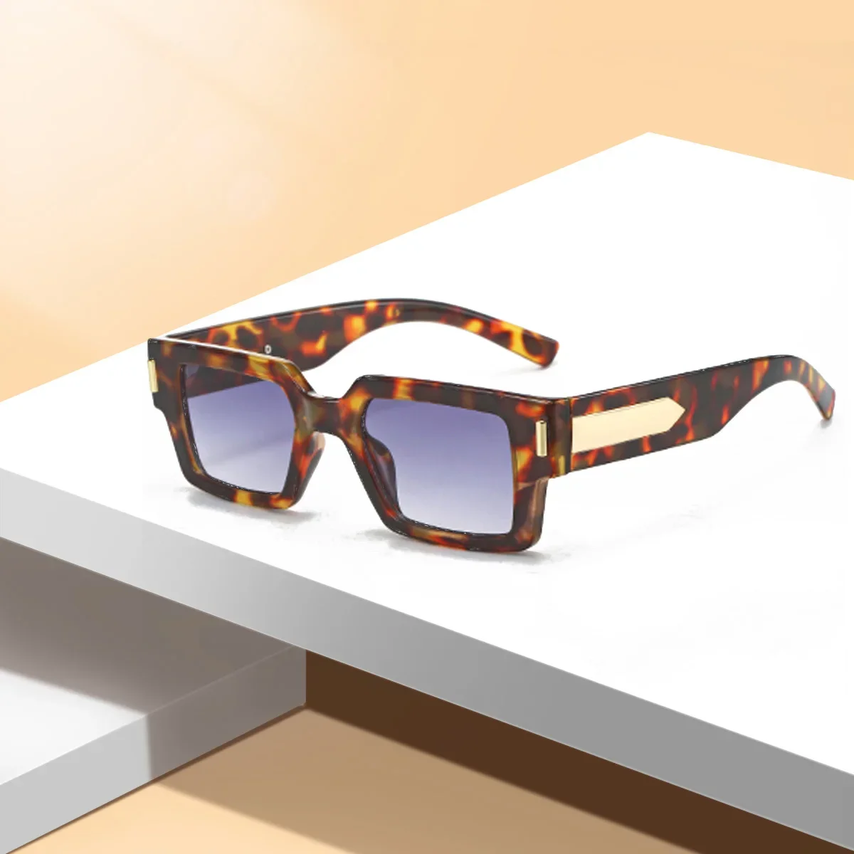 Fashion Square Vintage Polarized Sunglasses Men Women Retro Driving Fishing Luxury Brand Designer Sun Glasses UV400 Eyewear