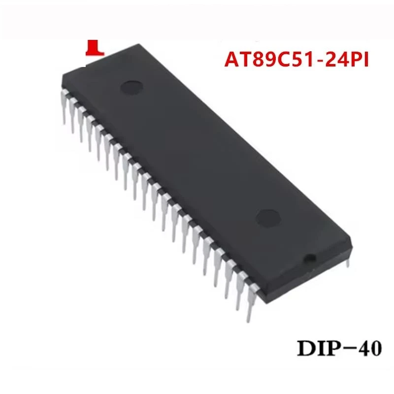 50pieces/lot AT89C51-24PI AT89C51-24 AT89C51-24P AT89C51 DIP-40