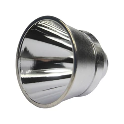 43.5mm (D) x 40mm (H) SMO Aluminum Reflector Flashlight DIY Lamp Cup OEM