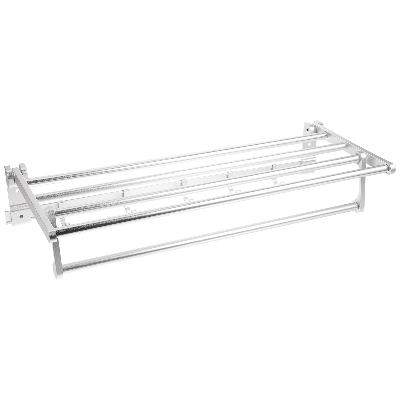 

Складная вешалка для полотенец для ванной комнаты, настенный металлический органайзер для душа, полка для душа, органайзер для хранения, держатель для полотенец без сверления