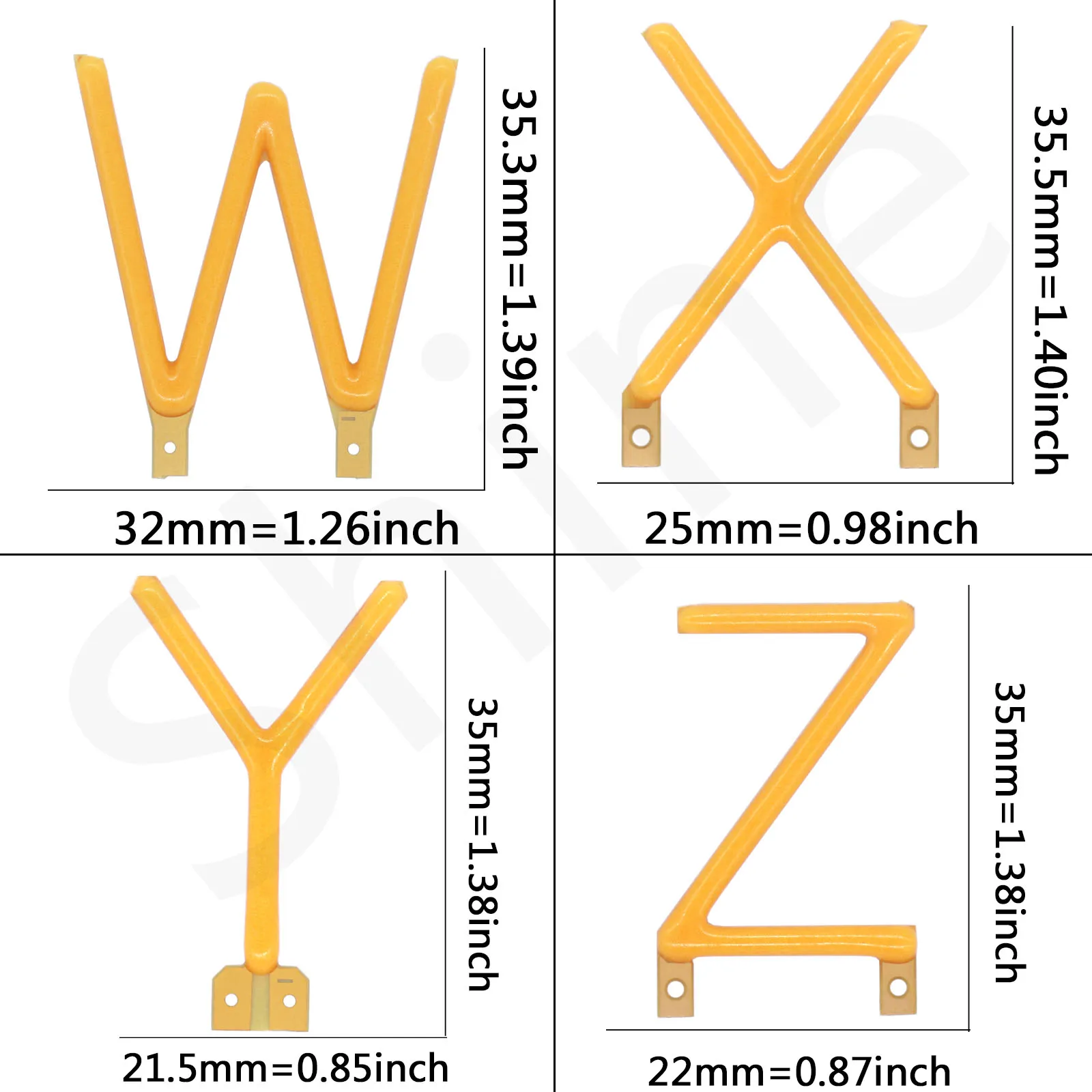 Carta Inglês LED COB Filamento Vela, Diodos Decoração Do Partido, Acessórios de Luz, Diodos, Colorido, Branco, Vermelho, Verde, Azul, DC3V