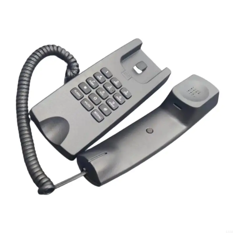 LX0B Wall-Mounted Landline Corded Landline Telephone,House Phones Wall Mountable