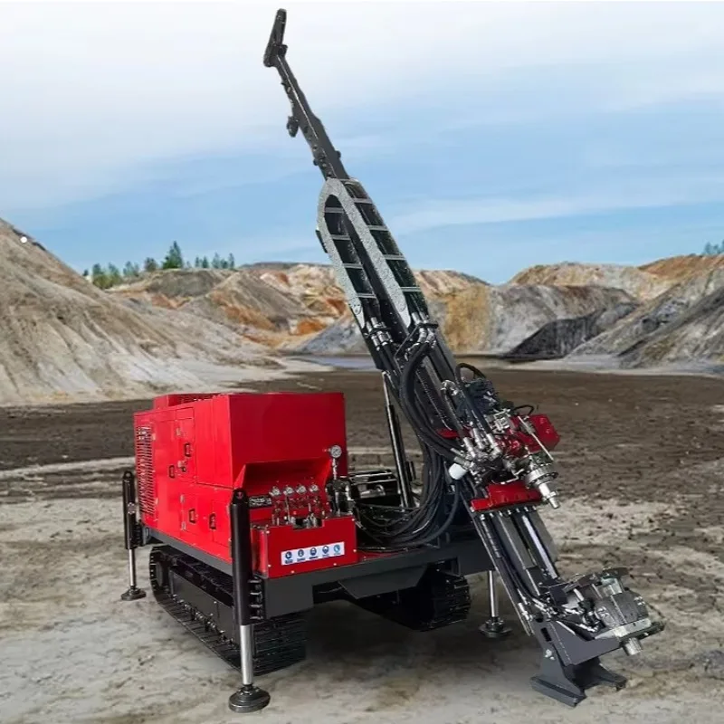 Fully Hydraulic Core Drilling Rig Compact Truck Mounted Diamond Drill Hard Rock Soil Sampling Rig