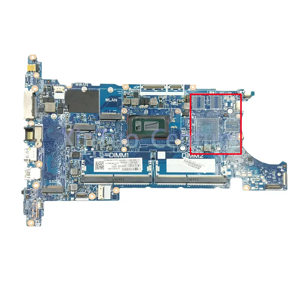 Imagem -06 - Placa-mãe Portátil para hp Elitebook L15518001 L14395601 840 850 g5 6050a2945601-mb-a01 I58250u I59350u I7-8550u Ddr4 100 te