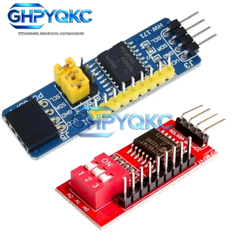 GHPYQKC PCF8574T I/O For I2C IIC Port Interface Support Cascading Extended Module For Arduino Expansion Board High Low Level