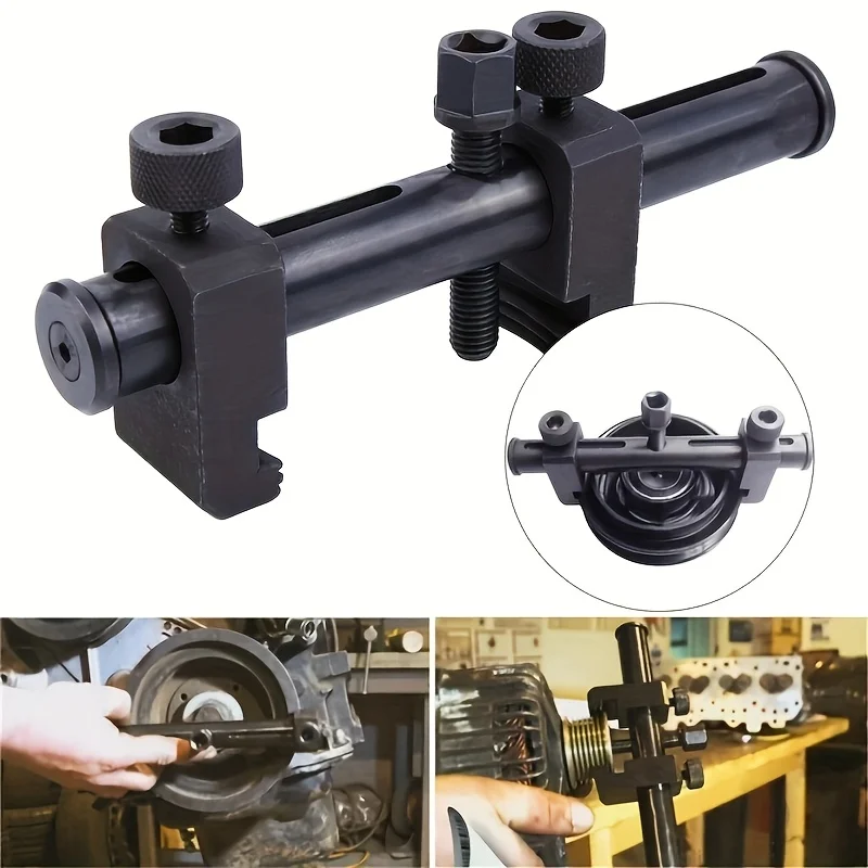 

Universal Ribbed Pulleys Pullers For Ribbed Drive Pulley Crankshaft Tool Crankshaft Remover Adjustables 40mm -165mm Engine Tool