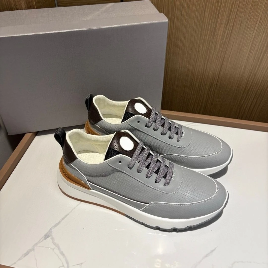 

2025 Men's Niche Retro Mesh Sneakers - Breathable Trendy Dark Black for Street Outings & Friend Dates