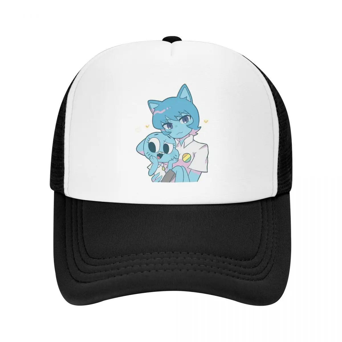 Nicole Gumball Watterson Cap Fashion Casual Mesh Baseball Caps Adjustable Hat Hip Hop Summer Unisex Baseball Hats Polychromatic