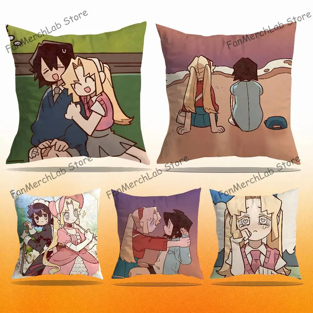 

M-Manhwa I Love A-Amy Pillowcase Pillowslip Cushion Plush Boys Girls Cartoon Anime Kawaii Decoration Kids Birthday Cute Gifts
