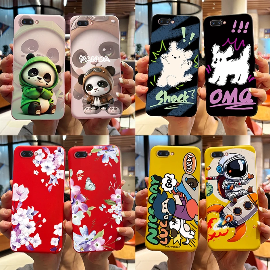 Чехол для Oppo A3s чехол CPH1803, милый мультяшный чехол с рисунком, Мягкая силиконовая задняя крышка для Oppo A3s OppoA3s 6,2 'Fundas Coque