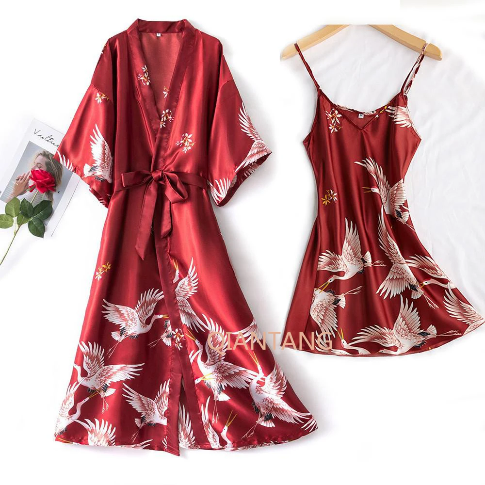 Conjunto de ropa de dormir Sexy para mujer, pijama de 2 piezas, pijama de cuello en V, ropa de dormir sedosa, traje de dormir para mujer, ropa de