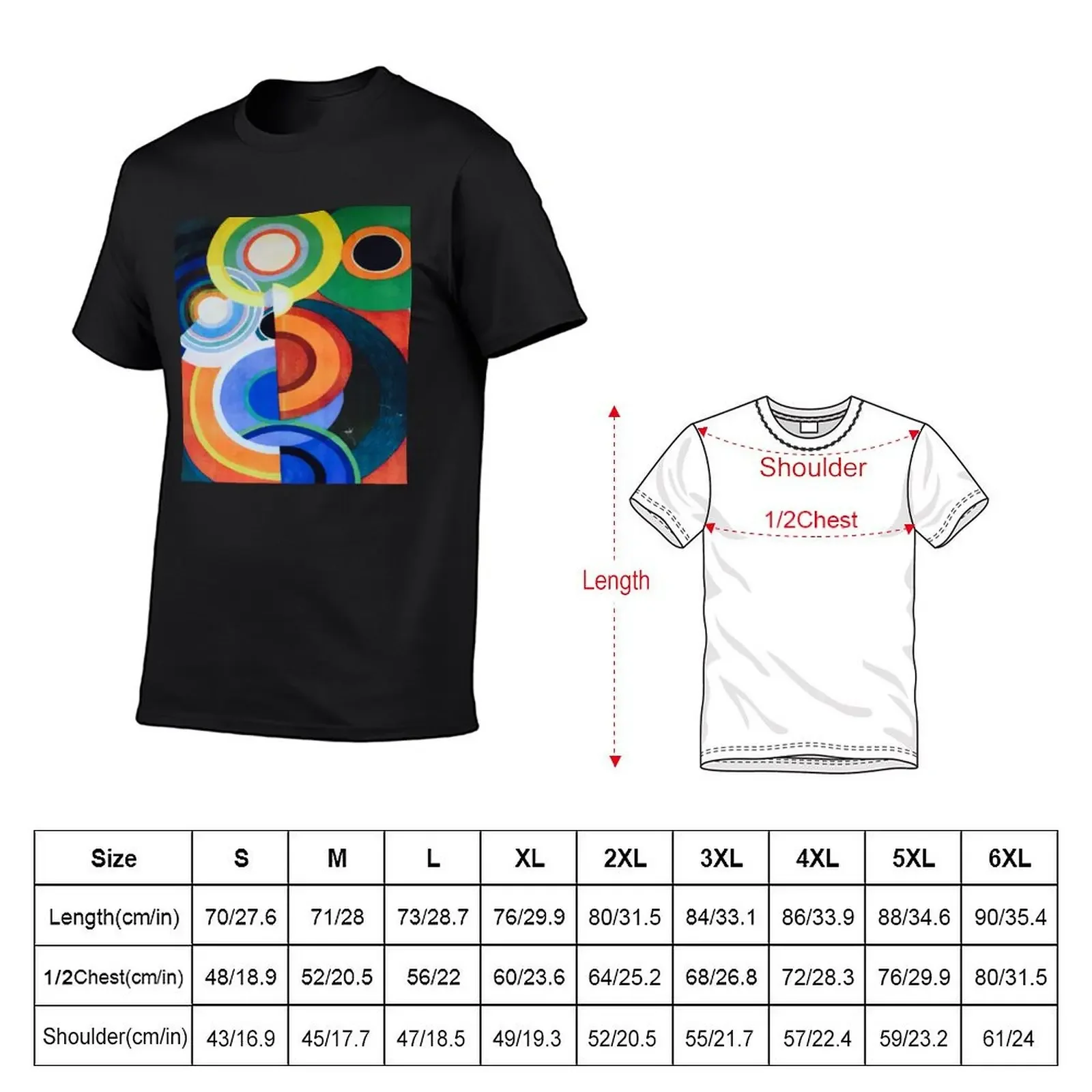 Sonia Delaunay: A Symphony in Color T-Shirt cute tops customs design your own men t shirt