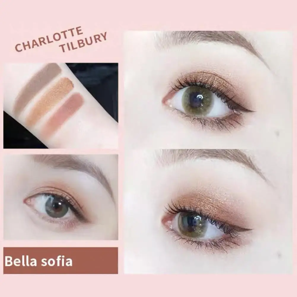 C t 四色アイシャドウパレット ソフトで滑らかな質感 優しく刺激のないアイシャドウパレット すべての目の形に