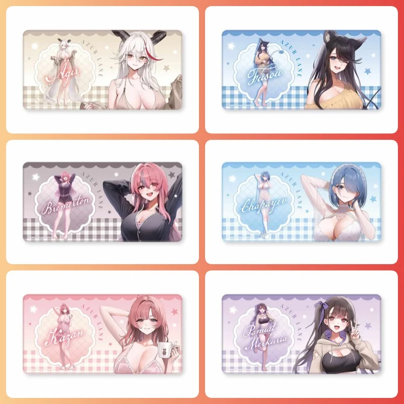 Брелок-фигурка-из-акрила-по-аниме-game-azur-lane-Agir-pamiat'-merkuria-fusou-chapayev-Фестивальные-игрушки-и-подарки
