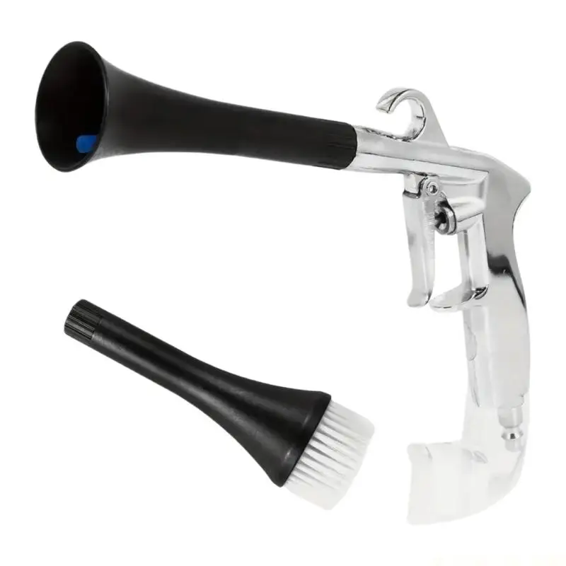 J0MA Ergonomic Air Duster Guns Car Detailing Tool With Flared Nozzle For Quick Debris Removal Vehicle Garage And Workshop Use