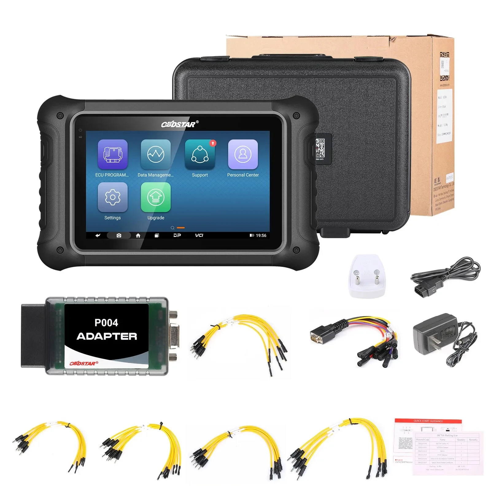 OBDSTAR DC706 ECU Tool for Car and Motorcycle ECM or TCM Version BODY ECU Clone by OBD or Bench Mode