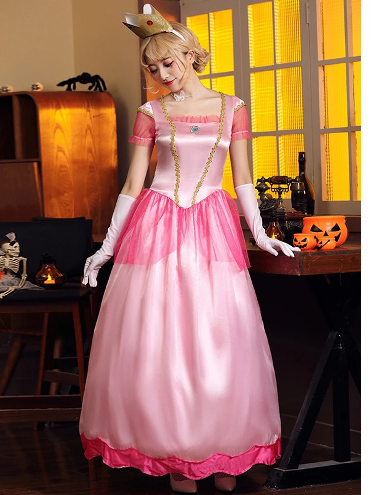 프린스 코스튬 드레스 할로윈 공연 코스프레 의상 무대 의상 여성 전통 민족 의상 가을 패션