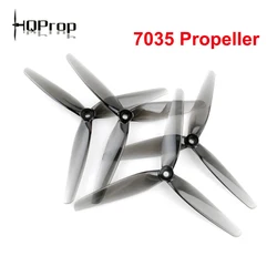 장거리 Cinelifter 드론용 HQProp 3 블레이드 PC 프로펠러 소품, Mark4 APEX XL7 RC FPV 프리스타일 7 인치, 7X3.5X3 7035, 2 쌍, 4 쌍, 6 쌍