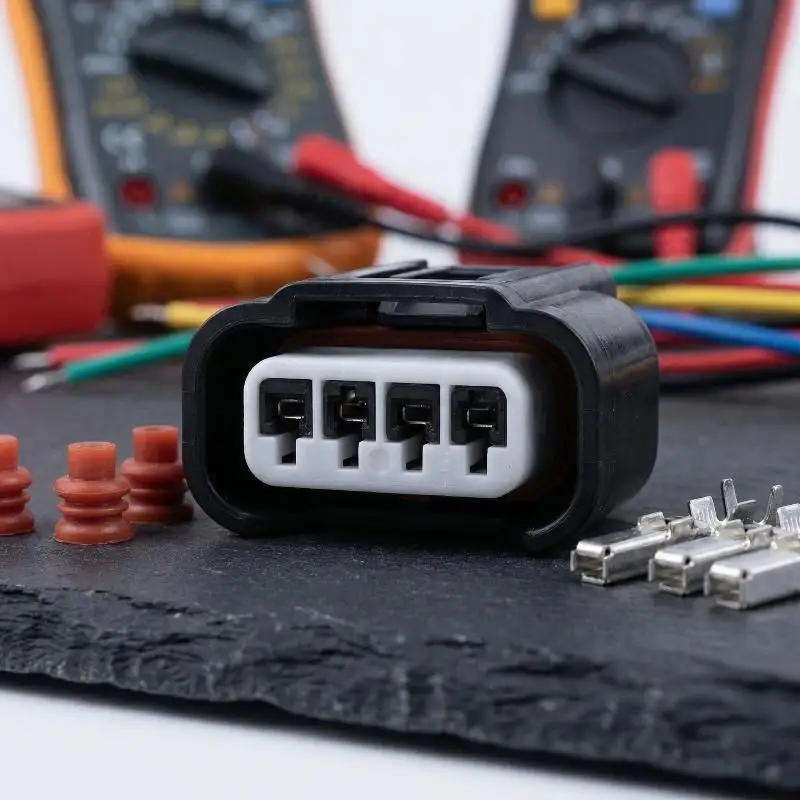 1Set 4Pin 90980-11885 DJ7042B-2.2-21 Automotive Waterproof Connector Ignition Coil Electric Wire Socket Harness Plug