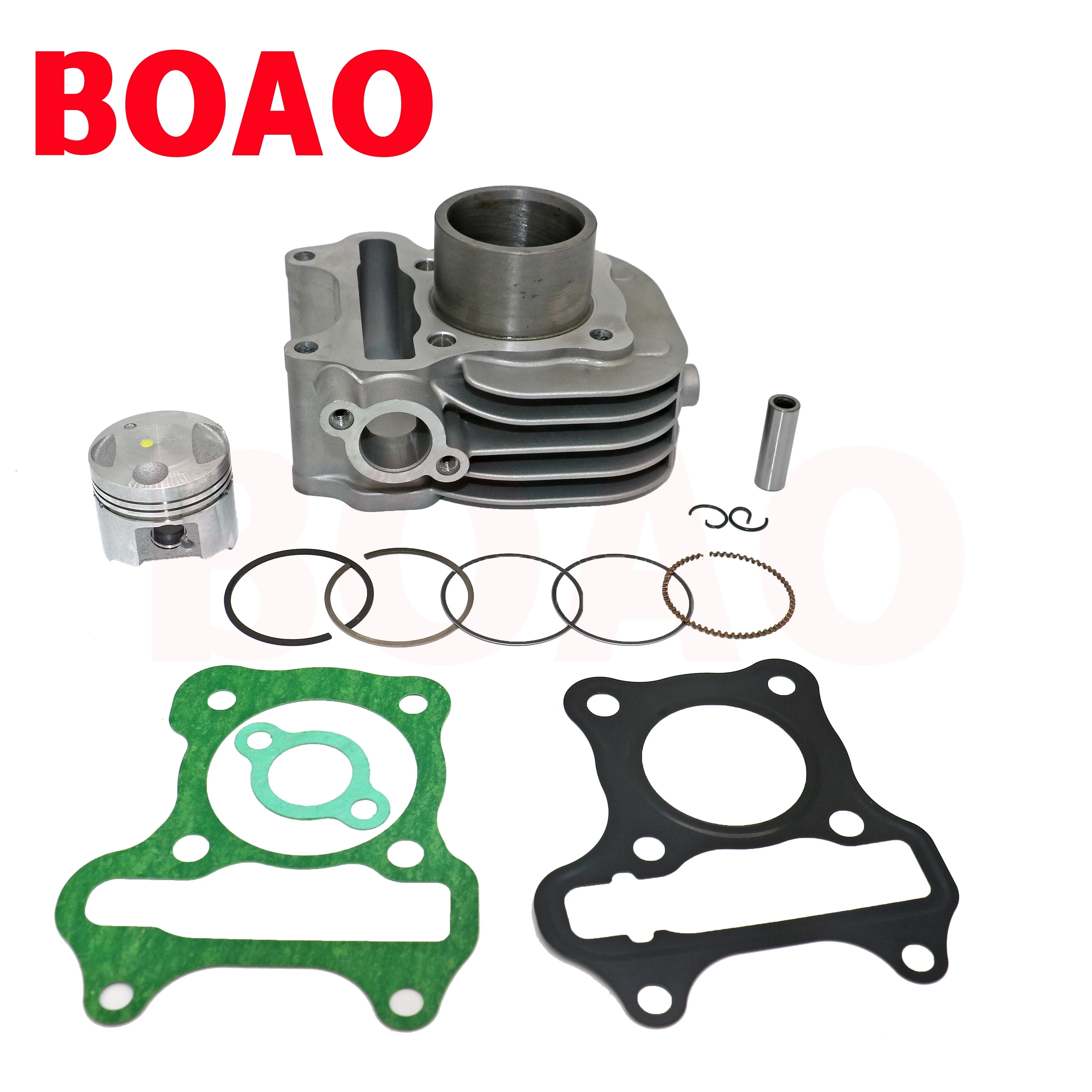 Motorcycle cylinder engine piston kit with 39mm cylinder diameter suitable for Suzuki lets4 lets5 V50 V50G 50cc