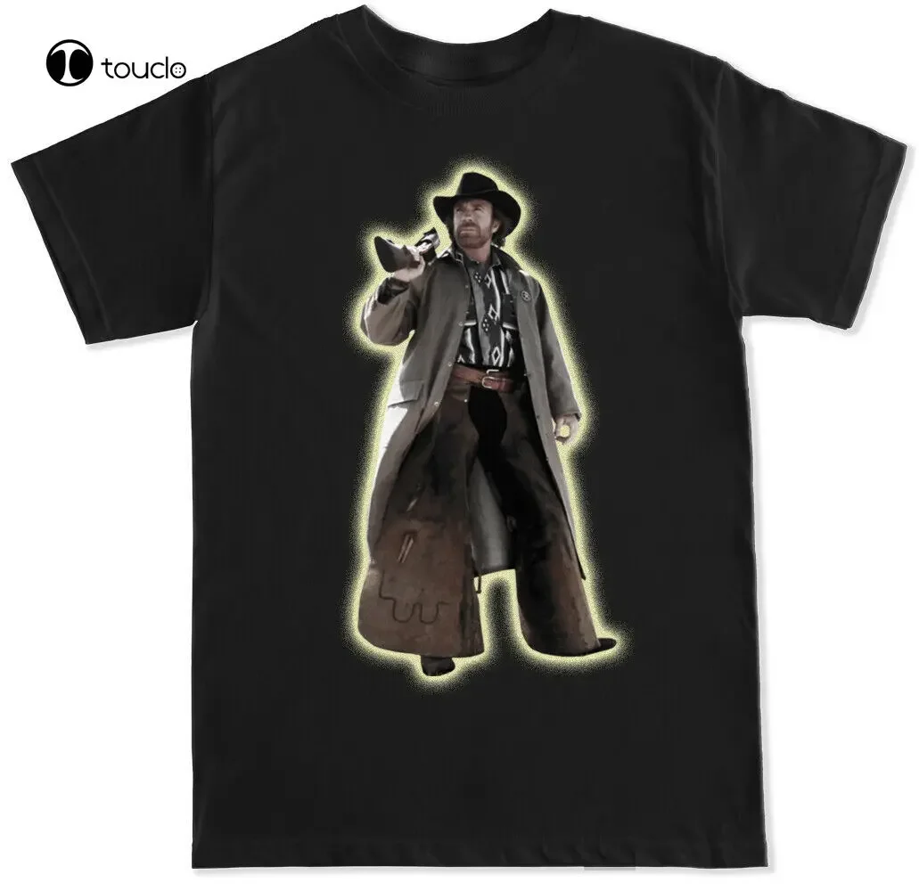 Walker Chuck Norris Tv Show Cowboy Texas Retro Usa Funny Humor Meme Mens T Shirt