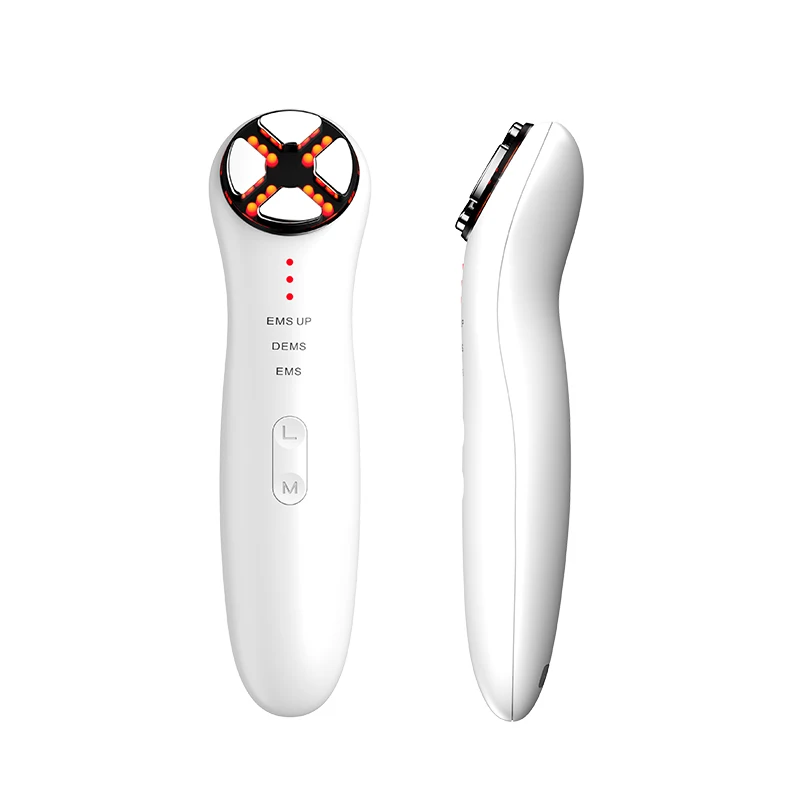 Home Use RF Beauty Device Skin Care Products Face EMS Skin Tightening Introduction Device Facial Massager Machine